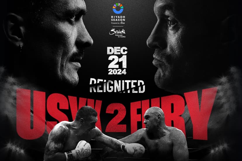 The revenge of Usyk and Fury: where and when to watch